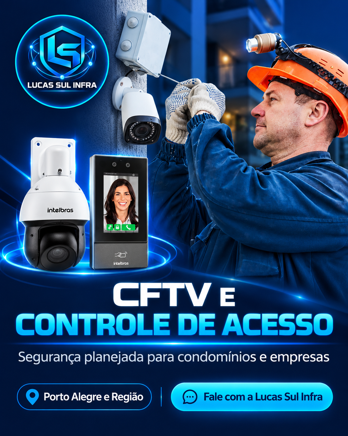 CFTV e controle de acesso